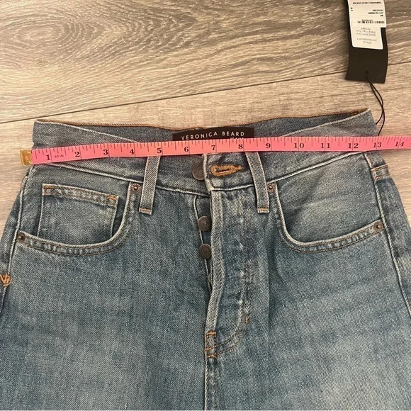 VERONICA BEARD
Blake faded high-rise straight-leg jeans NWT - Picture 8 of 9